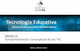 Fundamentación conceptual de las TIC - Jornada 1
