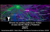 Minería de perfiles políticos en Twitter El caso de PP, PSOE y Podemos