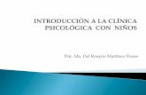 IntroduccióN A La ClíNica PsicolóGica  Con  NiñOs