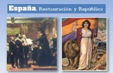 Restauración y República Española