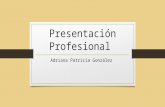 Presentacion profesional