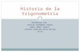 Historia De La Trigonometría