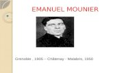 Emanuel mounier diapositivas