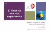 Portfolio Personal de Guillermo Irigoras (I): El Valor de una rica experiencia profesional