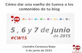 Lisandro Caravaca en Congreso Web Zaragoza 2015