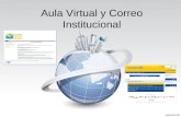 Presentación de aula virtual y correo institucional