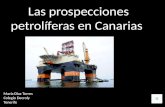 Las prospecciones petrol�feras en Canarias