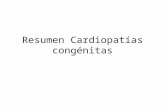 Resumen cardiopatías congénitas