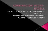TP N°2 Combinacion acces excell
