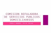 Comision refuladora de servicios publicos domiciliarrios