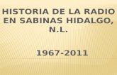 Historia de la radio en Sabinas Hidalgo