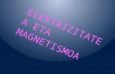 Elektrizitatea eta Magnetismoa