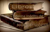 "Libros" - MARIO BENEDETTI