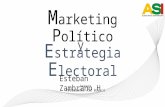 Marketing político Esteban Zambrano