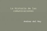 La historia de las comunicaciones