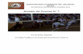 Asociacion de Charros de Jalisco: Boletin prensa no 7