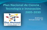 Plan nacional de ciencia , tecnología e innovación