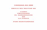 YAMAHA XS 400 - [BRICO NO MOTOR] - 06 - Como protejer sangrador de la pinza