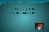 Exposición dinosaur ios