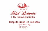 PRESENTACION HOTEL BOTANICO PARA UN GRUPO DE ASPM