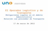 Jornada Responsabilidad Legal Operador de Transporte - Santiago Mallo. 2 de 2