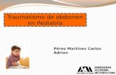 Traumatismo de abdomen en Pediatría