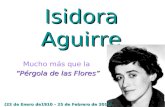 Isidora aguirre