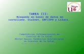 Tarea iii. búsqueda en bases de datos en castellano. dialnet, enfispo y lilacs.