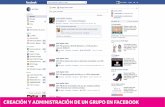 Creacion y Administración de Grupos en Facebook