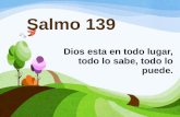 Dios todo lo sabe todo lo puede #3  salmo 139  ibe callao