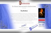 Roy Barboza - Miembro de la Cámara Internacional de Conferencistas