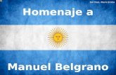 Homenaje a Manuel Belgrano