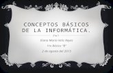 Conceptos Básicos de la Informática.