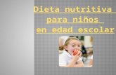 Dieta para niños