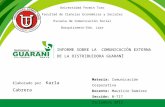Comunicación Externa de la Distribuidora Guarani Lara