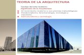 Teoría de la arquitectura 2015. clase 9