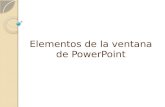 Práctica 04 Elementos de la ventana de PowePoint