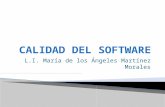 1ra Unidad  Calidad Del  Software