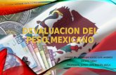 Devaluación del Peso Mexciano