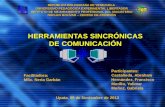 Herramientas sincronicas upata 2013