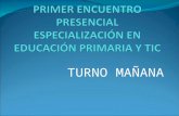 Presencial Postitulo Especialización Primaria y TIC- Sede Curuzú Cuatiá- Ctes- 18/05/2015