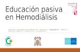 Educación pasiva en hemodiálisis