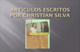 Artículos escritos por Christian Silva