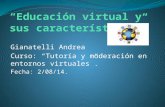 Educación virtual y sus características