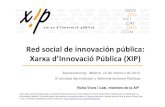 "Red Social: Red de innovación Pública XIP"