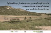 Presentación Restauración Geomorfológica 2013