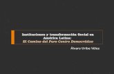 Instituciones y transformación Social en América Latina: El Camino del Puro Centro Democrático