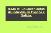 Tema 9: Situación actual da industria en España e Galicia