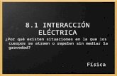 Física2 bach 8.1 interacción eléctrica
