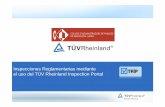 Jornada CAFBL. Controla y gestiona la situación reglamentaria de tus instalaciones en un solo clic a través de TÜV Rheinland Inspection Portal.